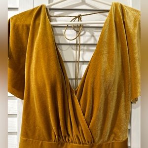 BRAND NEW Jenny Yoo Ellis Velvet Gown from Anthropologie